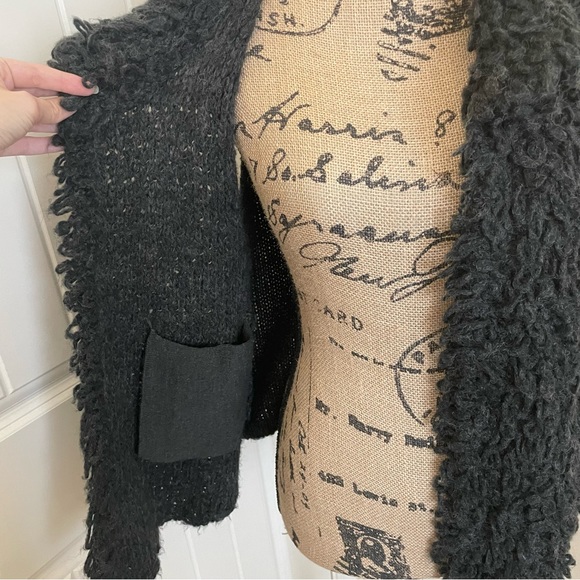 Mossimo Charcoal Heather Gray Looped Yarn Sweater Vest - Picture 5 of 9